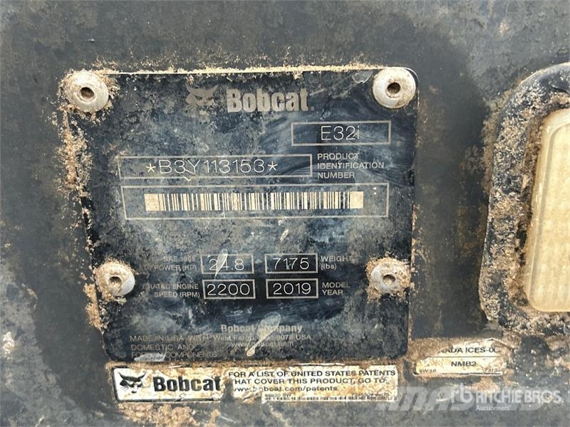 Bobcat E32i Mini Excavator Mini excavators < 7t