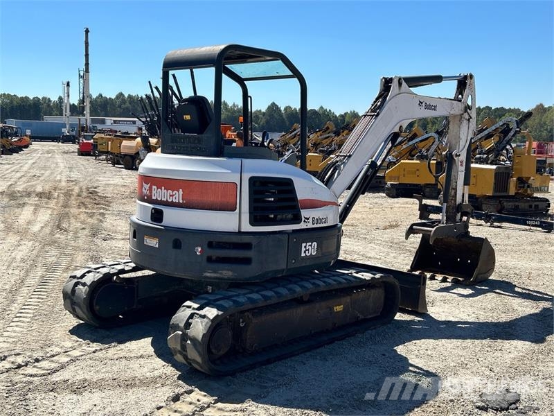 Bobcat E50 Mini Excavator Mini ekskavatörler, 7 tona dek