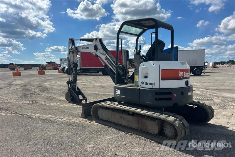 Bobcat E50 Mini Excavator 小型挖掘机