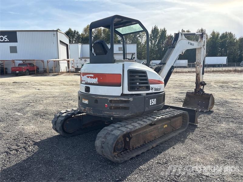 Bobcat E50 Mini Excavator 小型挖掘机