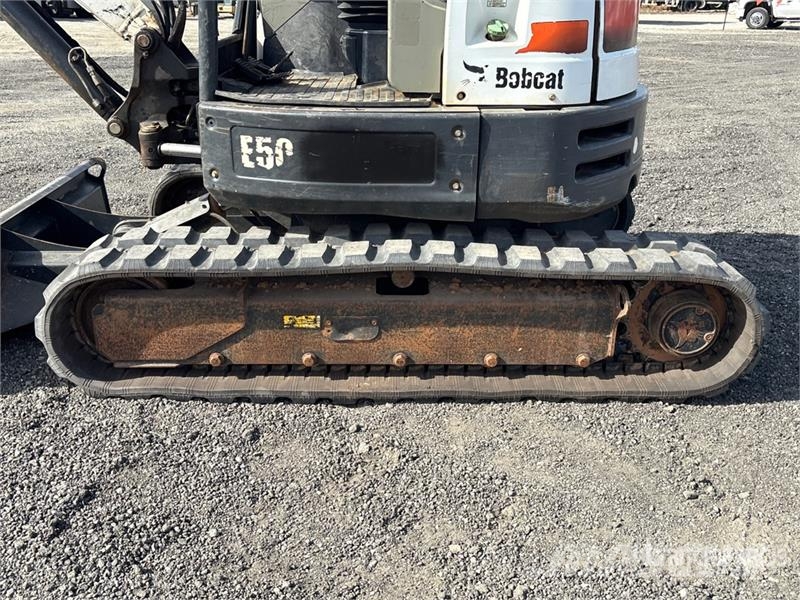 Bobcat E50 Mini Excavator 小型挖掘机