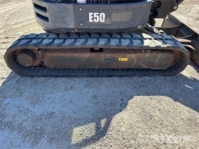 Bobcat E50 Mini Excavator Mini ekskavatörler, 7 tona dek