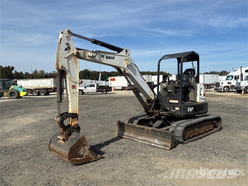 Bobcat E50 Mini Excavator 小型挖掘机