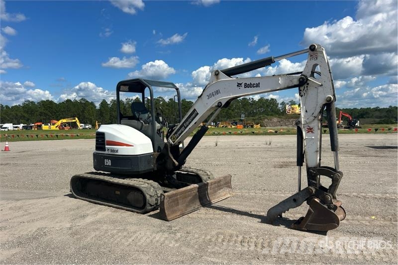 Bobcat E50 Mini Excavator 小型挖掘机
