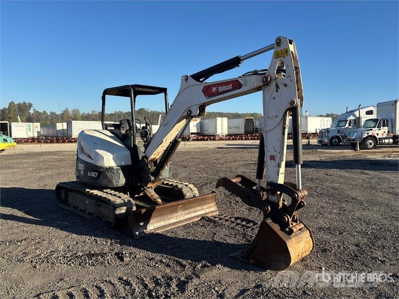 Bobcat E50 Mini Excavator حفارات صغيرة أقل من 7 طن (حفارات صغيرة)