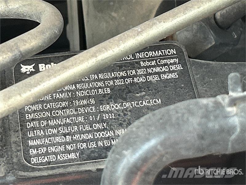 Bobcat E50 Mini Excavator Міні-екскаватори < 7т