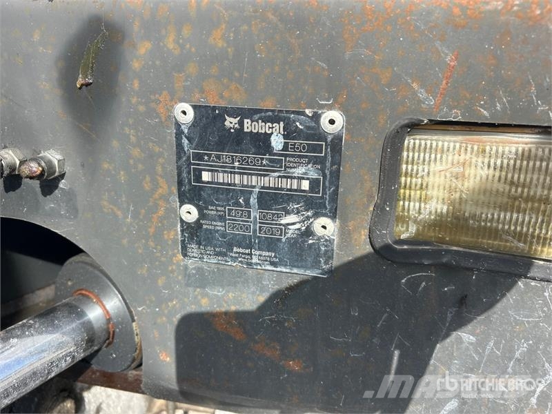 Bobcat E50 Mini Excavator Mini excavators < 7t