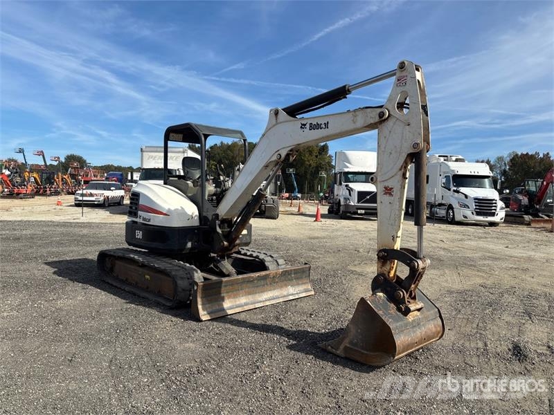Bobcat E50 Mini Excavator 小型挖掘机