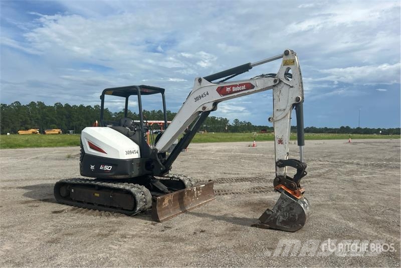 Bobcat E50 Mini Excavator Міні-екскаватори < 7т