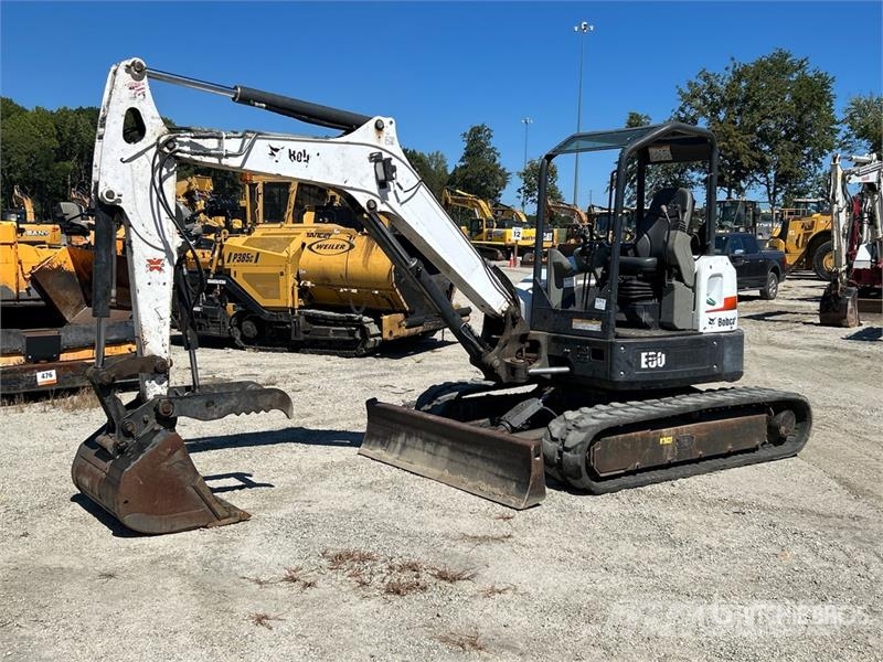 Bobcat E50 Mini Excavator Mini ekskavatörler, 7 tona dek