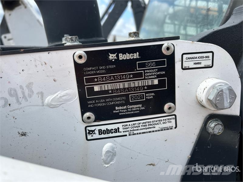 Bobcat S66 Two-Speed Skid Steer Loader Minicarregadeiras