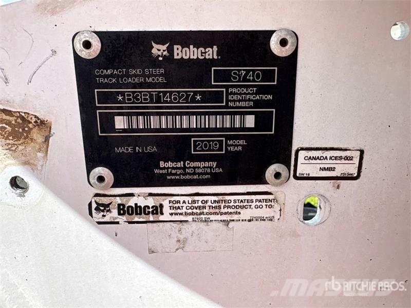 Bobcat S740 Skid steer mini nakladalci