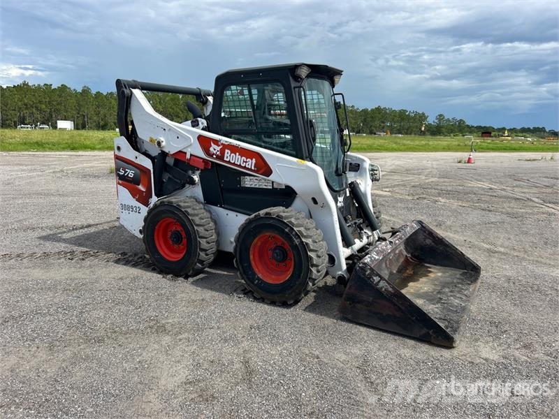 Bobcat S76 Skid Steer Loader Lietoti riteņu kompaktiekrāvēji
