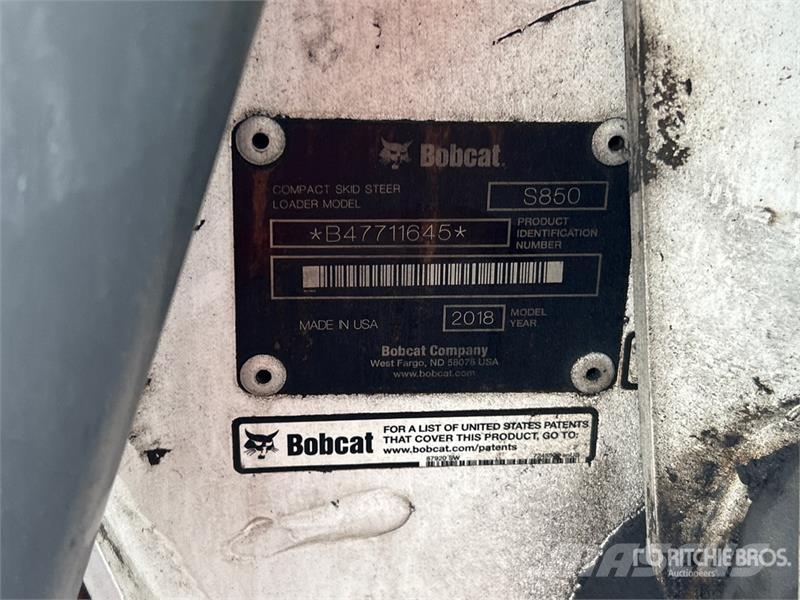 Bobcat S850 Φορτωτάκια