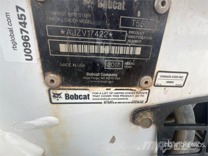 Bobcat T550 Мини-погрузчики