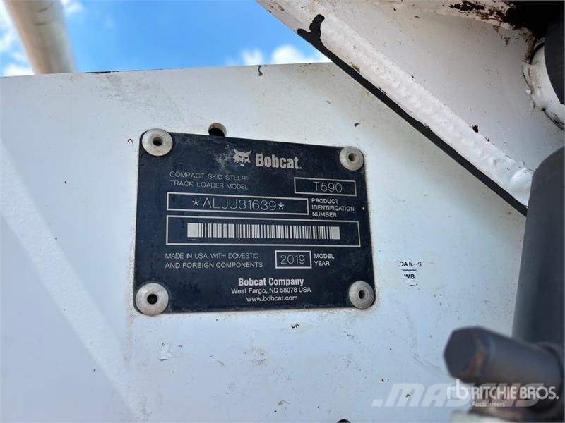 Bobcat T590 Skid steer mini nakladalci