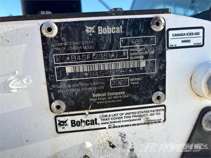 Bobcat T62 Compact Track Loader Kompaktlader