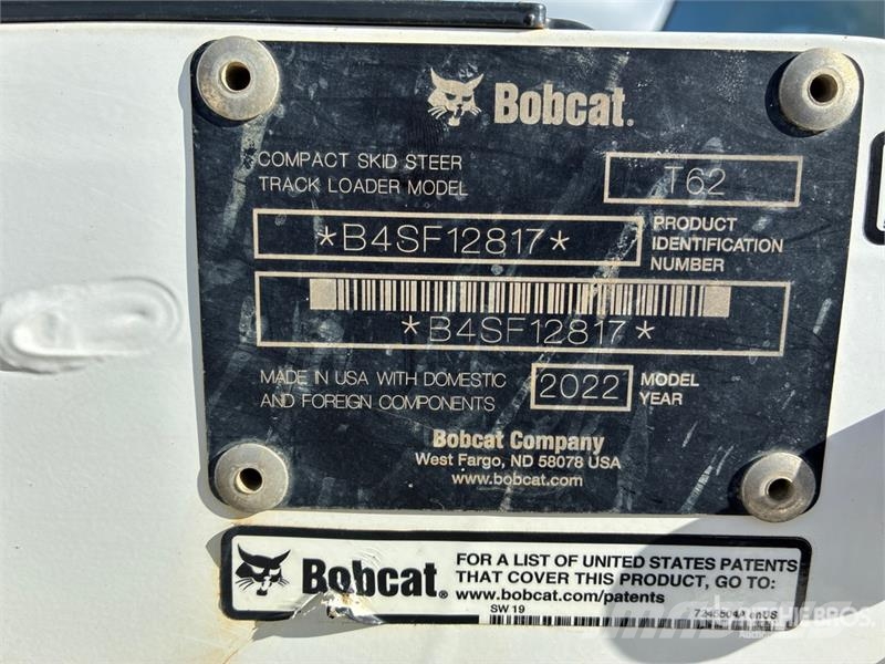 Bobcat T62 Compact Track Loader Мини-погрузчики