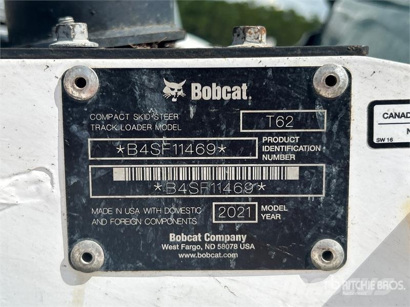 Bobcat T62 Compact Track Loader Schrankladers