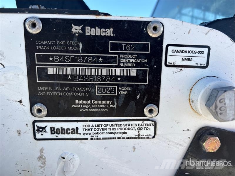 Bobcat T62 Compact Track Loader Kompaktlader