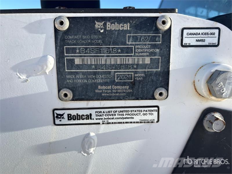 Bobcat T62 Compact Track Loader Kompaktlader