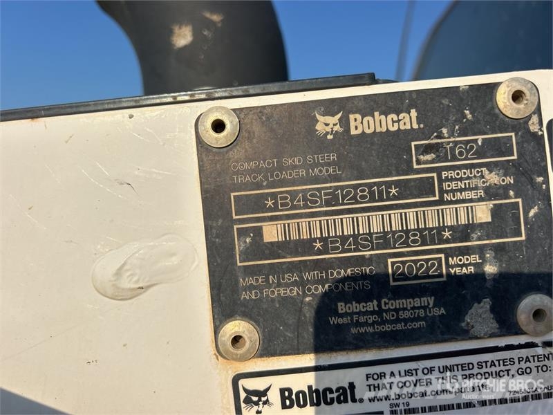 Bobcat T62 Compact Track Loader Chargeuse compacte