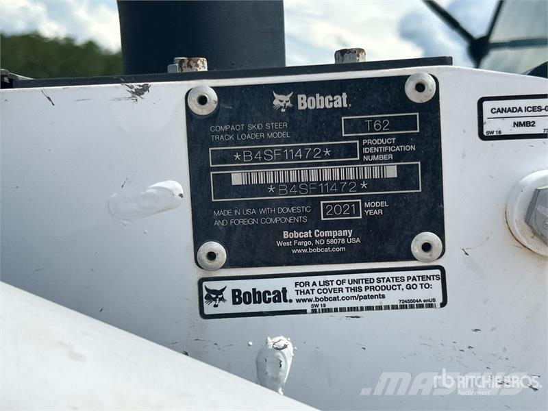 Bobcat T62 Compact Track Loader Schrankladers