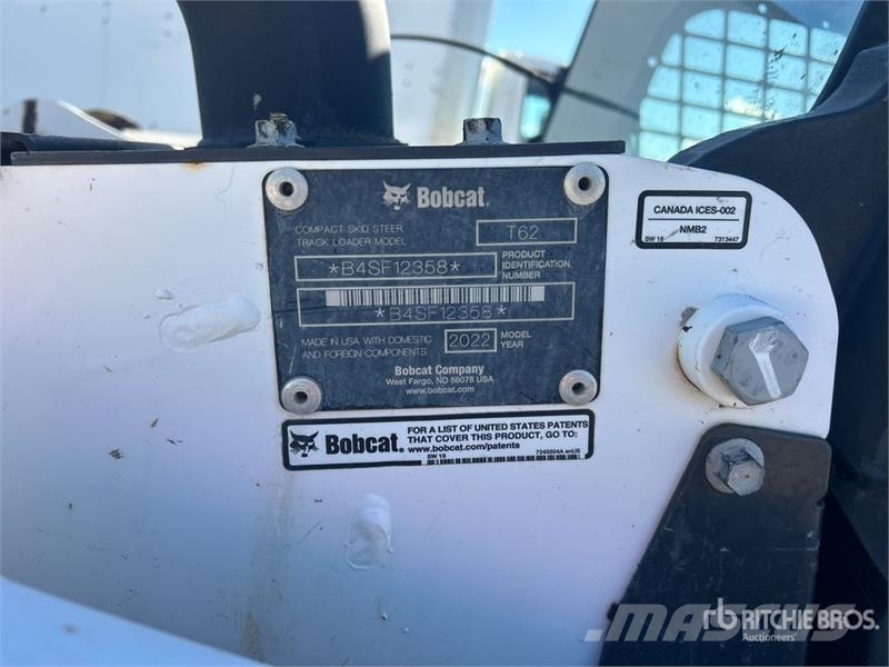 Bobcat T62 Compact Track Loader لوادر انزلاقية التوجيه