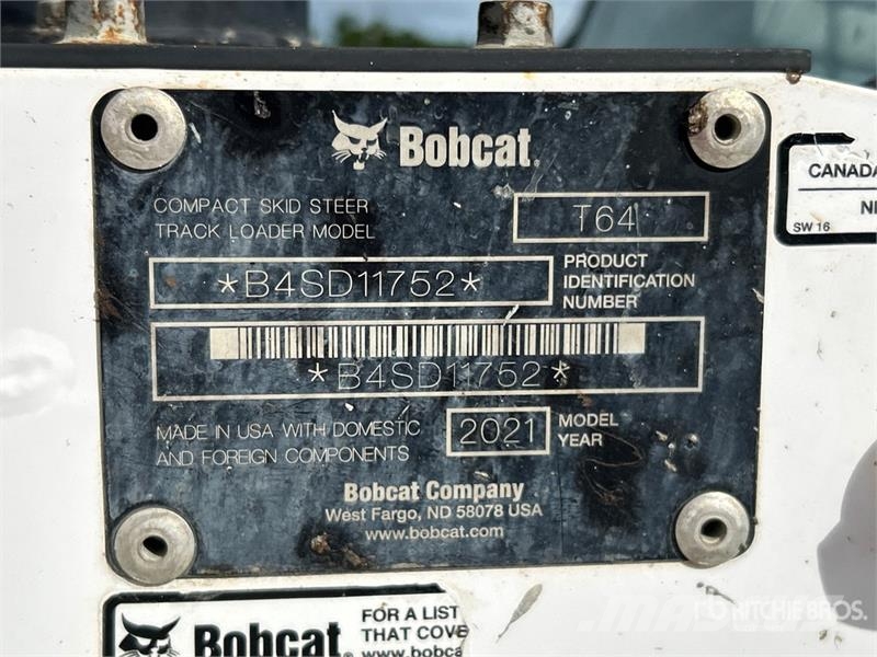 Bobcat T64 Compact Track Loader Kompaktlader