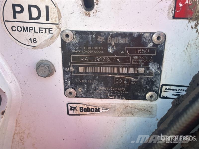 Bobcat T650 Kompaktrakodók
