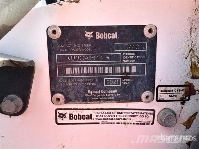 Bobcat T740 Minicarregadeiras