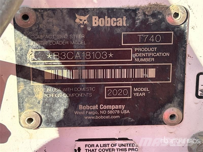 Bobcat T740 Kompaktlader