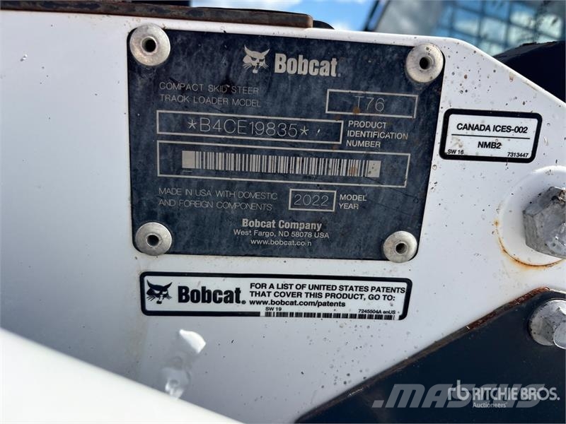 Bobcat T76 Skid steer mini utovarivači