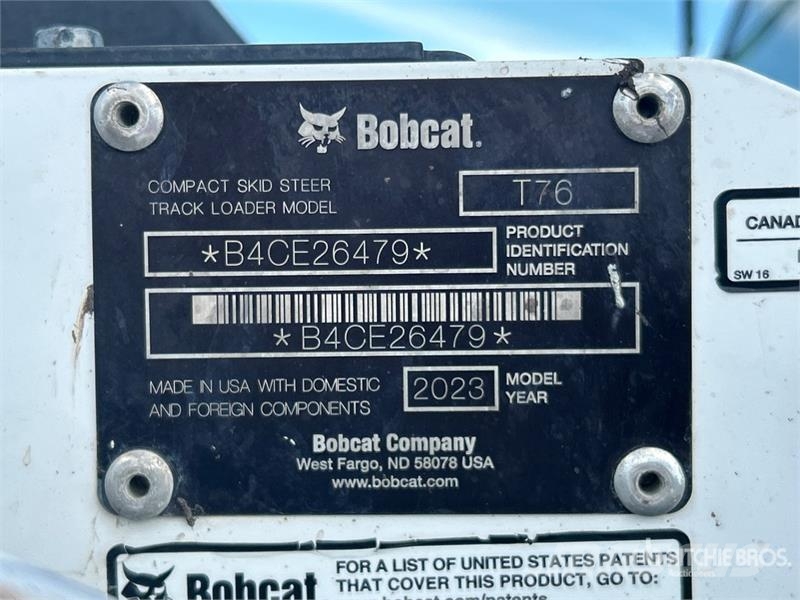 Bobcat T76 Minilæsser - skridstyret