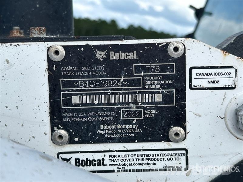 Bobcat T76 Skid steer mini nakladalci