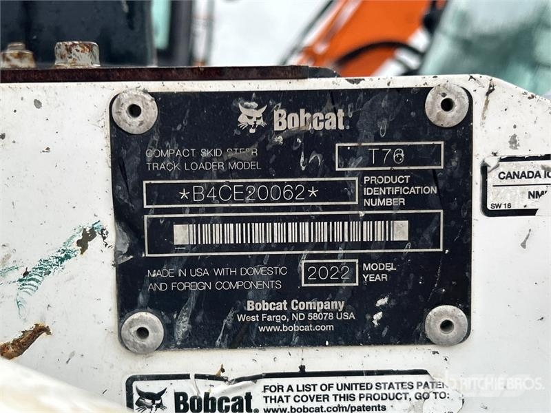 Bobcat T76 Skid steer mini utovarivači