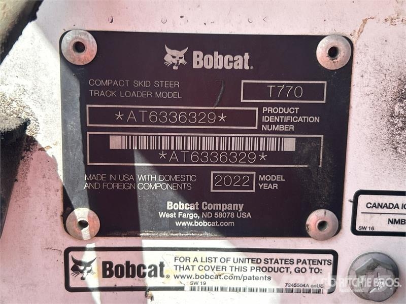Bobcat T770 Φορτωτάκια