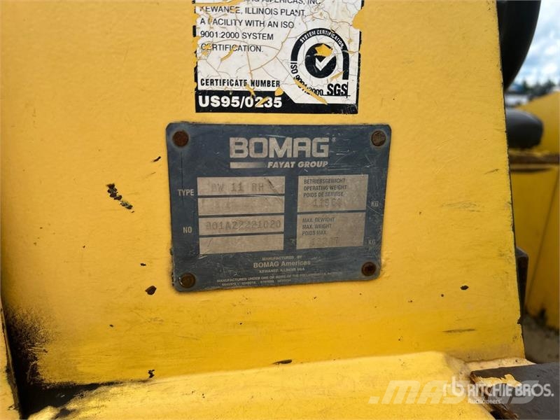 Bomag BW11RH 9 Wheel Pneumatic Roller Пневматические катки