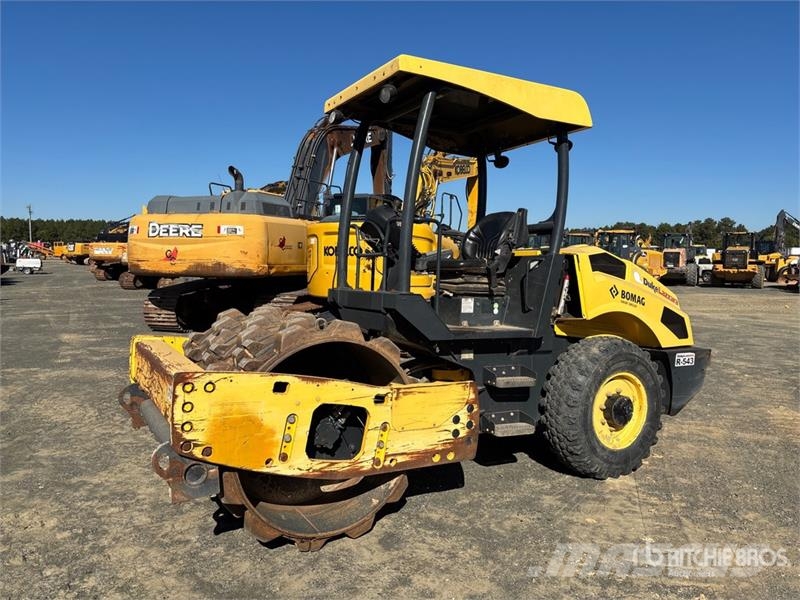 Bomag BW145D-5 Padfoot Drum Compactor مداحل أحادية الأسطوانة