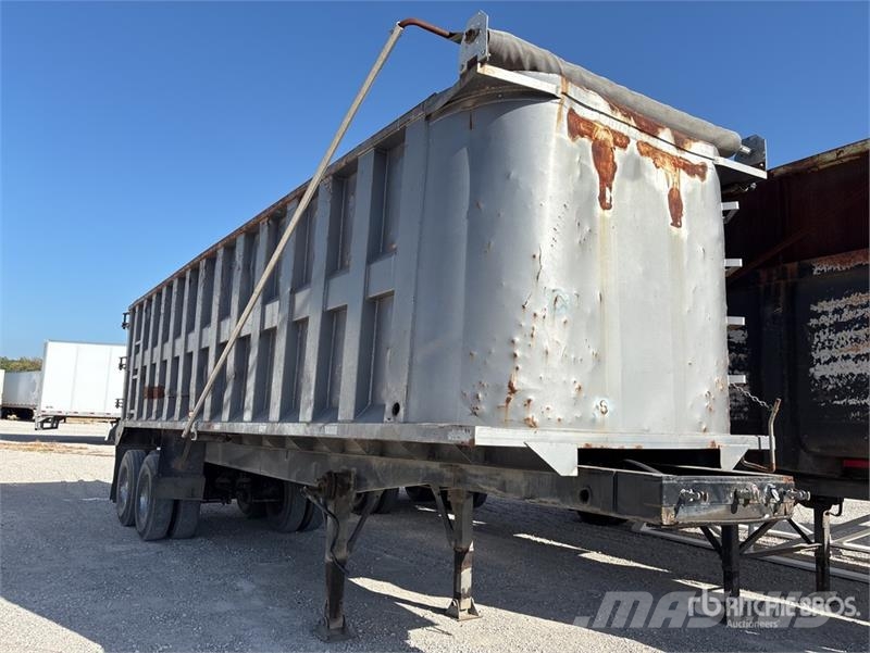 Borco 30 ft T/A End Dump Trailer Reboques basculantes