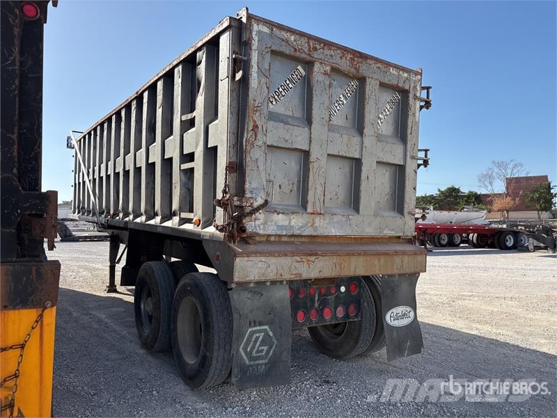 Borco 30 ft T/A End Dump Trailer Reboques basculantes
