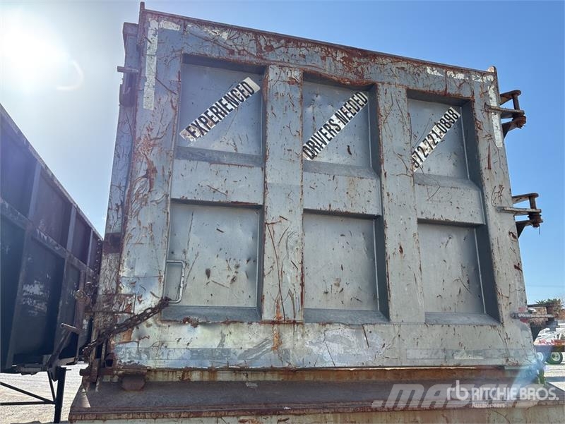 Borco 30 ft T/A End Dump Trailer Reboques basculantes