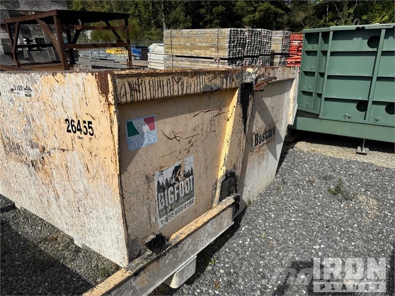 Boscaro 118 in Bucket Accessoires et pièces pour grue