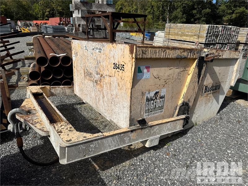 Boscaro 118 in Bucket Accessoires et pièces pour grue