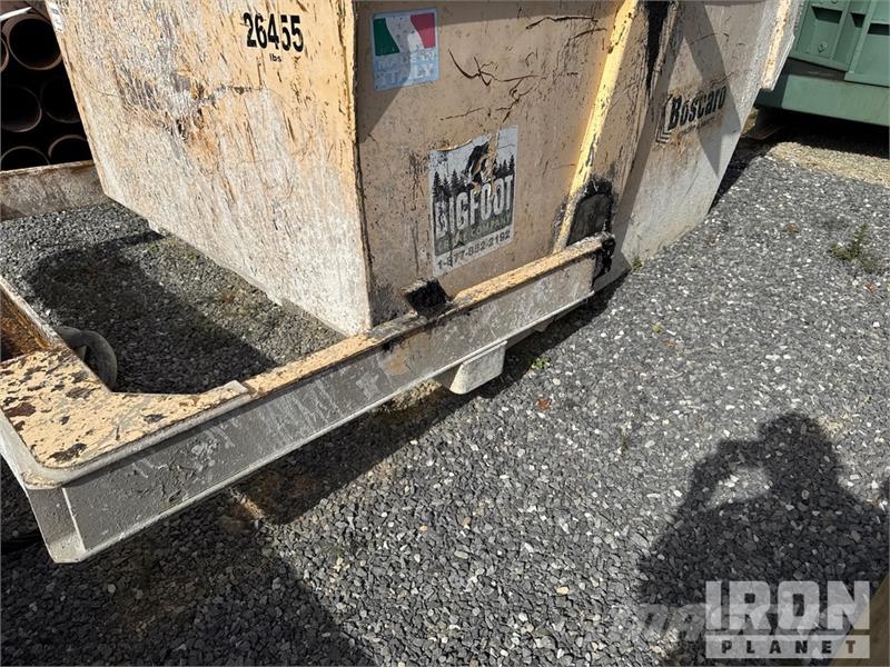 Boscaro 118 in Bucket Accessoires et pièces pour grue