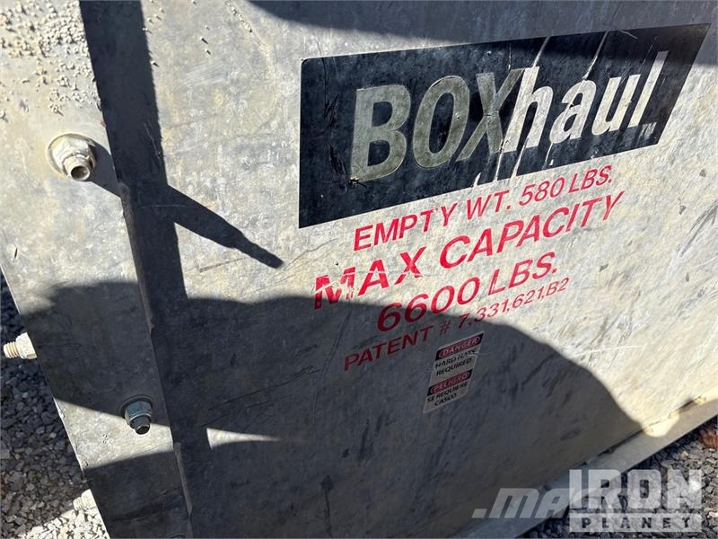 Boxhaul 5 ft x 8 ft Dump Box Vitle, dvigala in gradbeni dvižni sistemi