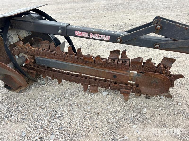 Bradco 615 Mini Skid Steer Trencher Rovokopači freze za kanale Trenčeri
