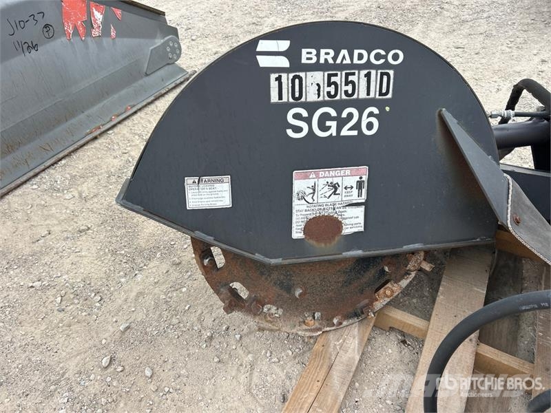 Bradco SG26 Elektriske harver / jordfræsere