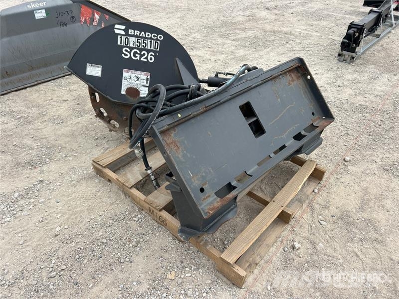 Bradco SG26 Elektriske harver / jordfræsere