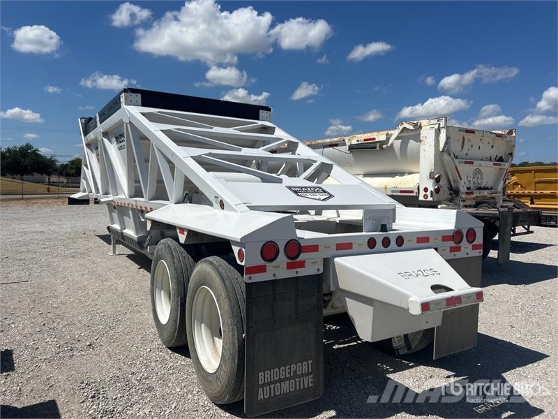 Brazos 40PITBOSS 40 ft T/A Belly Dump Trailer 傾卸式拖車